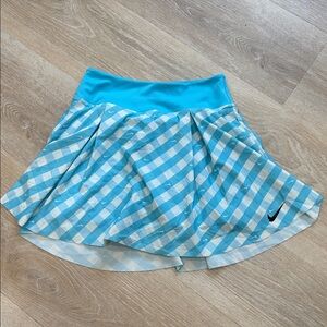 Nike Golf Plaid Skirt with shorts under